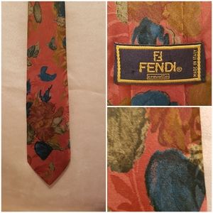 FENDI SILK TIE